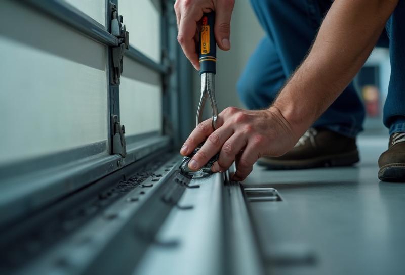 Off-Track Door Repair